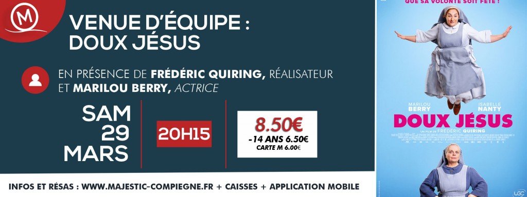 actualité VENUE D EQUIPE DOUX JESUS